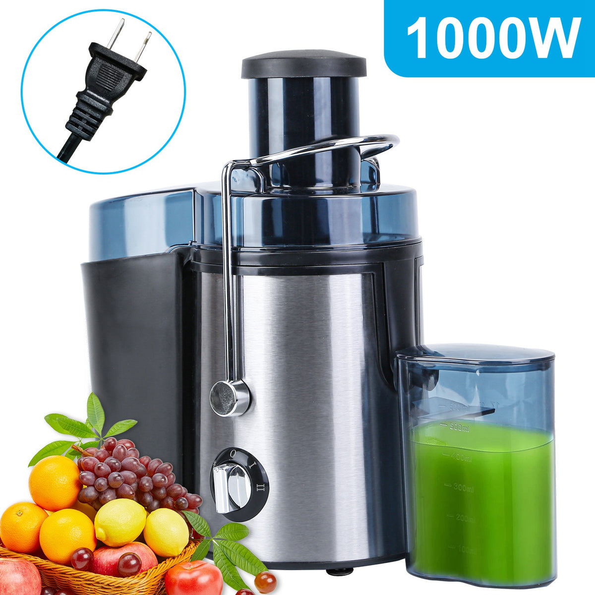 Centrifugal Juicer with Pulp Collector (2-Speed)