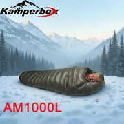 Kamperbox Cold Temperature Winter Sleeping Bag Down Sleeping Bag Winter Camping Sleeping Bag