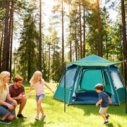 Quick-opening Tent 4-6 Person Medium-sized Outdoor Portable Tent Suitable For Family Camping Outdoor Activities Camping Tent Pop-up Tent Outdoor Tent Hiking Tent Beach Tent Portable Tent Party Tent