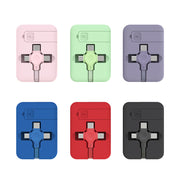 4-in-1 Retractable Charging Cable with Phone Stand