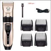 Professional Low Noise Pet Hair Clipper  Easy Grooming For Dogs & Cats