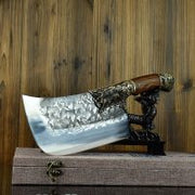 Hand-Forged Dual-Use Chef & Bone Chopping Knife
