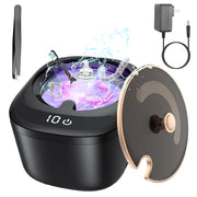 1Pc Ultrasonic Retainer Cleaner 45kHz Ultrasonic Cleaning Machine With 3 Modes 230ML Capacity UV Light For Denture Mouth Guard Aligner Dental Trays Braces Rings Jewelry