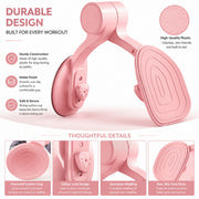 Thigh Stretch Inner Thigh Toner & Leg Exerciser For Women Men Home Workout Portable Fitness Equipment For Core Lower Body Strength Training