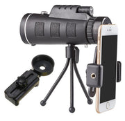 Monocular Telescope with Phone Clip & Tripod