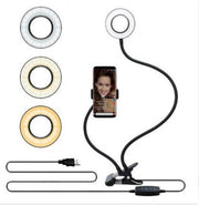 LED Selfie Ring Light with Stand (8cm)