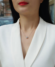 1Meet At This Moment - A Fashionable And Luxurious Diamond Jewelry Pendant Set With Moissanite S925 Sterling Silver And Platinum Plating Prohibit Tk Sales
