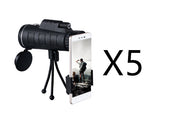 Monocular Telescope with Phone Clip & Tripod