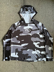 Fishing Hoodie Face Mask Neck Cover Sailing Shirt Summer Men Long Sleeve Sun Protection Hunting Jersey Camisa De Pesca Performance Fish Gear Beach Tops Wear Climbing Uniform
