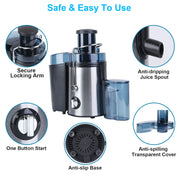 Centrifugal Juicer with Pulp Collector (2-Speed)