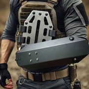 1pc High-strength Aluminum Alloy Tactical Training Arm Shield, 17.5-inch X6.5-inch Handheld Compact Protective Shield, Ergonomically Designed For Comfortable Grip, Ideal For Outdoor Hiking, Forest Exp