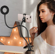 LED Selfie Ring Light with Stand (8cm)
