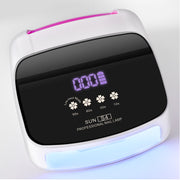 UV Nail Lamp, Professional Cordless UV LED Lamp For Nails 66Pcs Lamp Beads Automatic Sensor Gel Nail Uv Light For Nail Art At Home And In Salons
