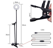 LED Selfie Ring Light with Stand (8cm)