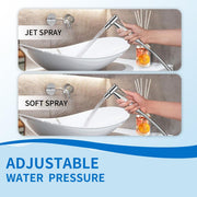 Handheld Bidet Sprayer For Toilet, Jet Sprayer For Toilet Muslim Shower, Adjustable Cloth Diaper Sprayer Bidets Attachment For Toilet, Toilet Bidet Sprayer With Bidet Hose For Feminine Wash