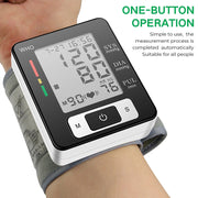 Wrist Blood Pressure Machine With Adjustable Wrist Cuff & 90 Reading Memory For Home & Clinical & H