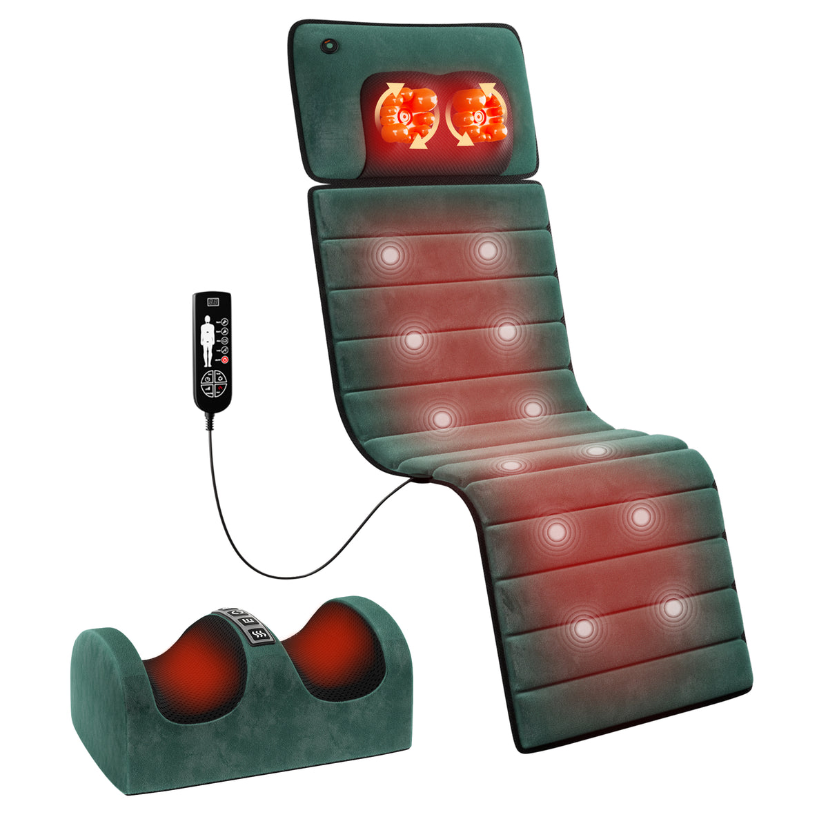 Amazon Prohibited Sale    Foldable  Portable Neck Massage Pillow Heat Therapy  Multi-Mode Remote Control, Shoulder & Neck Relaxation Device, Multifunctional Massager, Cervical Pillow For Sleep Neck