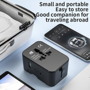 Universal Travel Adapter with Dual USB Ports
