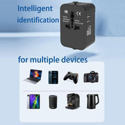Universal Travel Adapter with Dual USB Ports