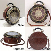 Retro Clock Shaped Crossbody Purse Handbags Women Shoulder Bag Vintage Steampunk Messenger Bags Designer Clock Purse,  Bags For Women, Summer, Tote Bags For Women, Valentine's Day Gifts, Romantic Gift