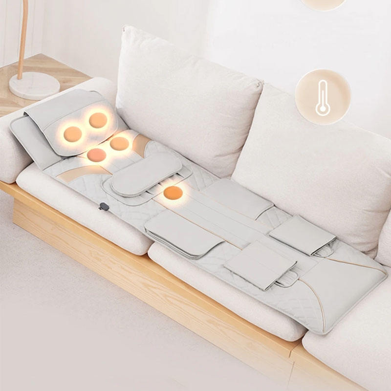 Relaxing Stretch Waist Massage Mattress Manual Control Back Massage Cushion Heating Airbag Stretching Heating Body