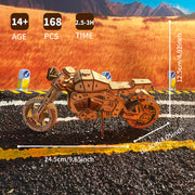 3D Wooden Puzzle Motorcycle Model Kits To Build Wooden Construction Handmade Craft Unique Gift Christmas
