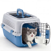 Hard-Sided Dog And Cat Carrier, TSA Airline Approved, For Small To Medium Pets, Travel Crate With Handle, Ventilated Design