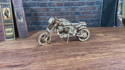 3D Wooden Puzzle Motorcycle Model Kits To Build Wooden Construction Handmade Craft Unique Gift Christmas