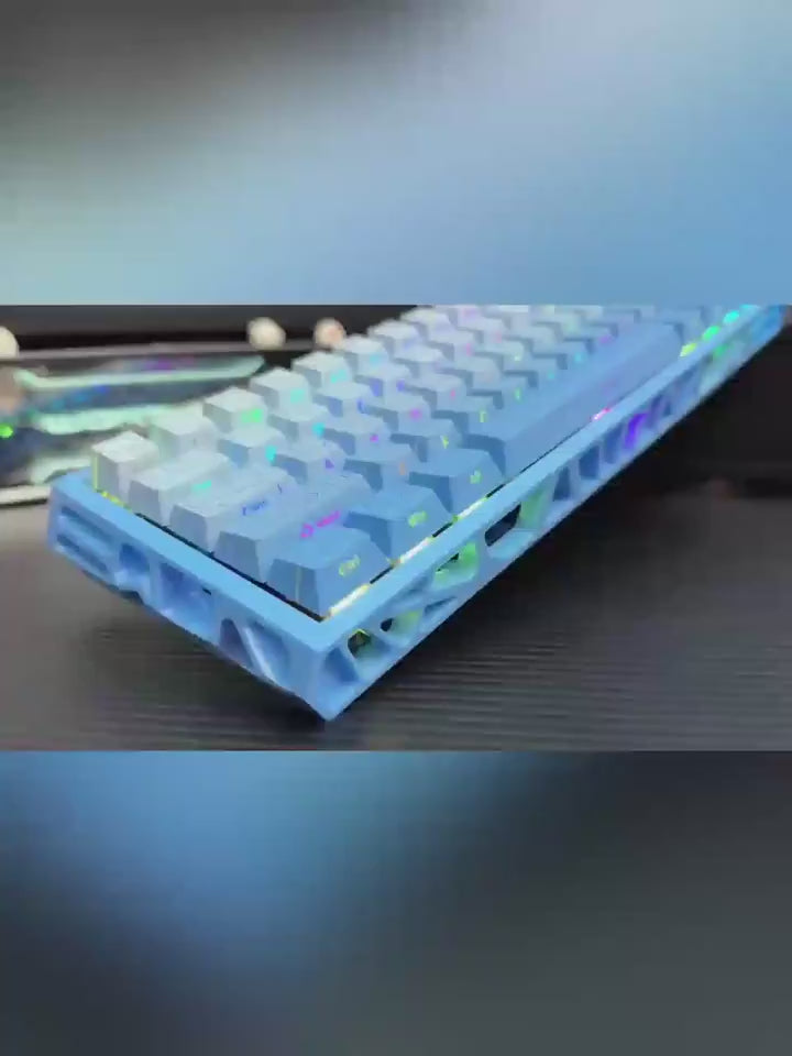 Hollow Single-Mode Mechanical Keyboard (NJ61)