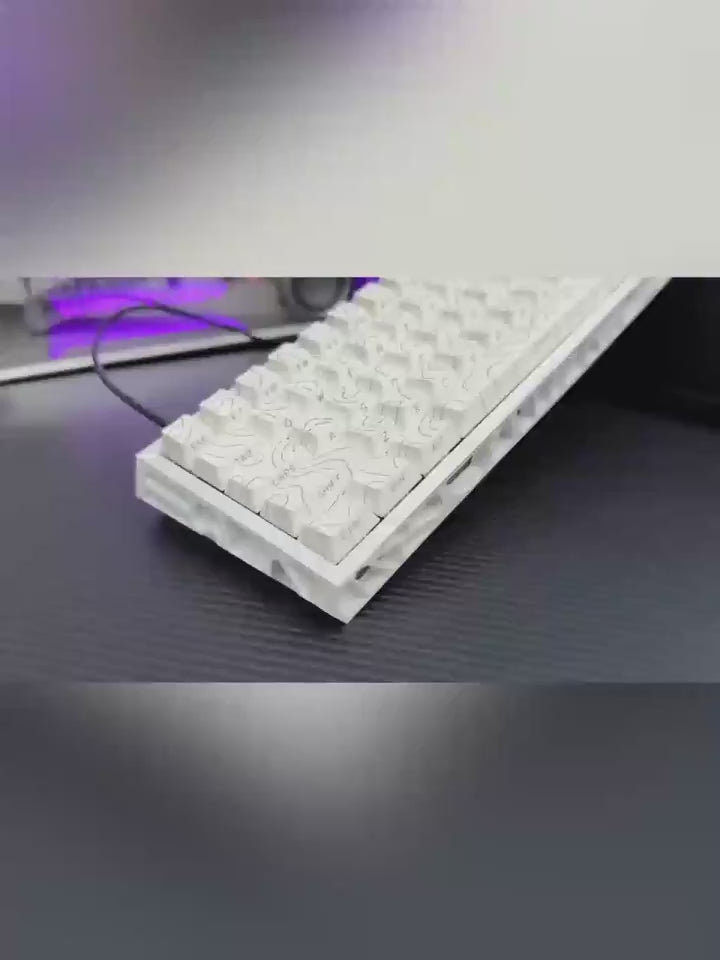 Hollow Single-Mode Mechanical Keyboard (NJ61)