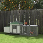 Wooden Chicken Coop With Nesting Boxes